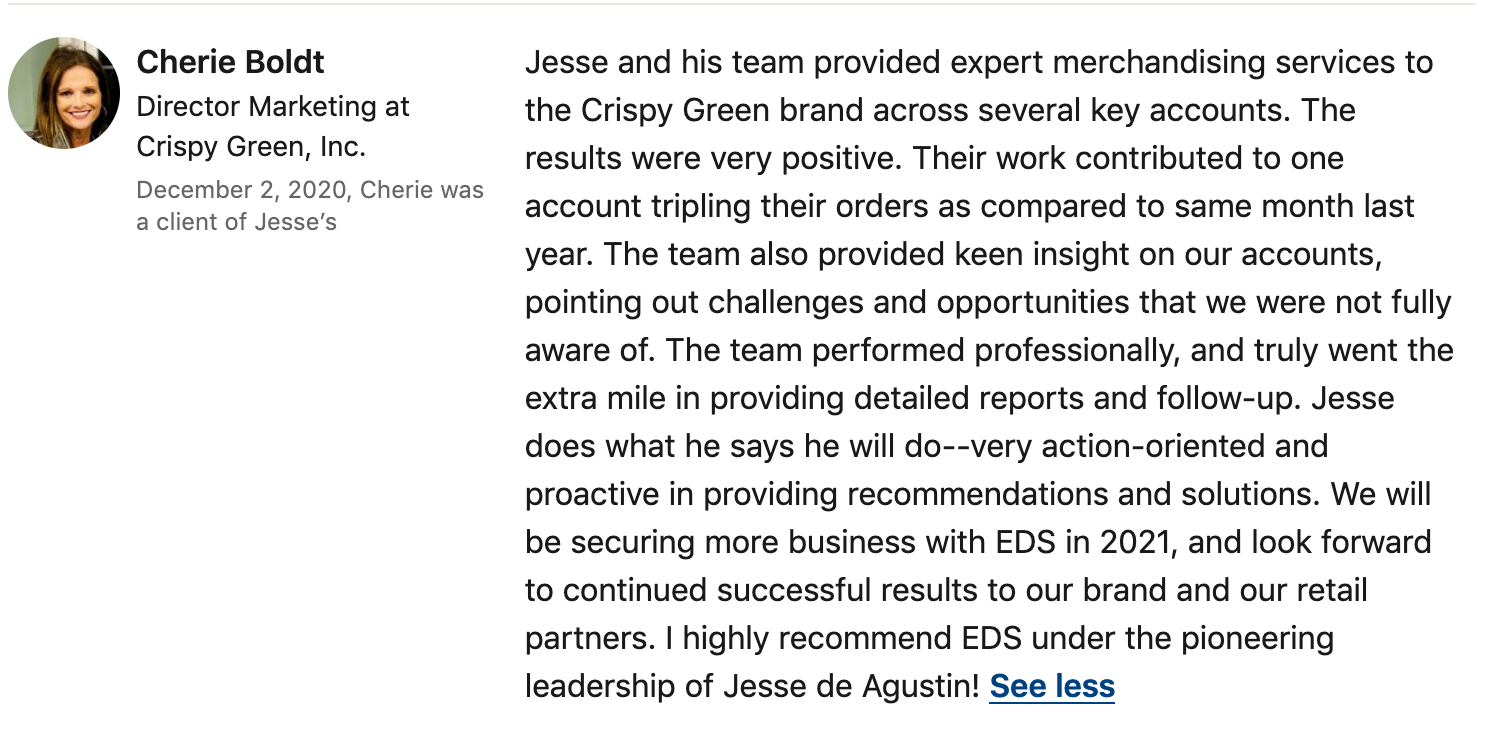 in-store demo company demo company